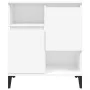 Weißes Sperrholz-Sideboard 60x35x70 cm von vidaXL, Sideboards - Ref: Foro24-821148, Preis: 59,92 €, Rabatt: %