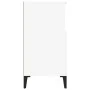 Weißes Sperrholz-Sideboard 60x35x70 cm von vidaXL, Sideboards - Ref: Foro24-821148, Preis: 59,92 €, Rabatt: %