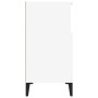 Weißes Sperrholz-Sideboard 60x35x70 cm von vidaXL, Sideboards - Ref: Foro24-821148, Preis: 60,68 €, Rabatt: %