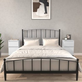 Nightstands 2 units glossy white 40x35x70 cm by vidaXL, Nightstands - Ref: Foro24-819713, Price: 88,81 €, Discount: %