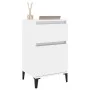 Nightstands 2 units glossy white 40x35x70 cm by vidaXL, Nightstands - Ref: Foro24-819713, Price: 87,74 €, Discount: %