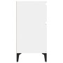 Nachttische 2 Einheiten glänzend weiß 40x35x70 cm von vidaXL, Nachttische - Ref: Foro24-819713, Preis: 88,81 €, Rabatt: %