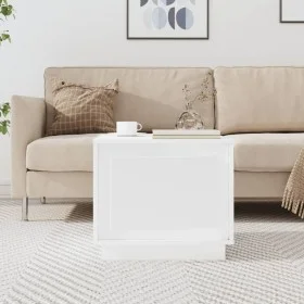 Couchtisch aus glänzend weißem Sperrholz, 51 x 50 x 44 cm von vidaXL, Couchtisch - Ref: Foro24-819870, Preis: 61,15 €, Rabatt: %