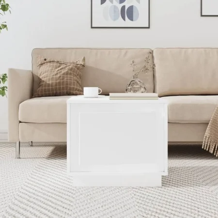 Couchtisch aus glänzend weißem Sperrholz, 51 x 50 x 44 cm von vidaXL, Couchtisch - Ref: Foro24-819870, Preis: 61,15 €, Rabatt: %