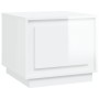 Mesa de centro madera contrachapada blanco brillo 51x50x44 cm de vidaXL, Mesas de centro - Ref: Foro24-819870, Precio: 61,90 ...