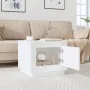 Couchtisch aus glänzend weißem Sperrholz, 51 x 50 x 44 cm von vidaXL, Couchtisch - Ref: Foro24-819870, Preis: 61,15 €, Rabatt: %