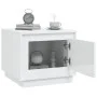 Couchtisch aus glänzend weißem Sperrholz, 51 x 50 x 44 cm von vidaXL, Couchtisch - Ref: Foro24-819870, Preis: 61,15 €, Rabatt: %