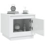 Mesa de centro madera contrachapada blanco brillo 51x50x44 cm de vidaXL, Mesas de centro - Ref: Foro24-819870, Precio: 61,90 ...