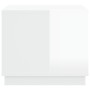 Mesa de centro madera contrachapada blanco brillo 51x50x44 cm de vidaXL, Mesas de centro - Ref: Foro24-819870, Precio: 61,90 ...