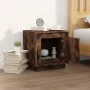 Smoked oak plywood nightstand 44x35x45 cm by vidaXL, Nightstands - Ref: Foro24-819846, Price: 31,31 €, Discount: %
