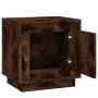 Nachttisch aus geräuchertem Eichensperrholz, 44 x 35 x 45 cm von vidaXL, Nachttische - Ref: Foro24-819846, Preis: 31,45 €, Ra...