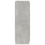 Cajonera de madera contrachapada gris hormigón 60x36x103 cm de vidaXL, Cajoneras - Ref: Foro24-823020, Precio: 112,00 €, Desc...
