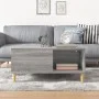 Sonoma Couchtisch aus grauem Sperrholz 80x80x36,5 cm von vidaXL, Couchtisch - Ref: Foro24-821098, Preis: 49,37 €, Rabatt: %