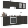 Conjunto de armarios de cocina "Porto" de 8 piezas de madera de