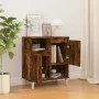 Sideboard aus geräuchertem Eichensperrholz, 60 x 35 x 70 cm von vidaXL, Sideboards - Ref: Foro24-821145, Preis: 71,16 €, Raba...