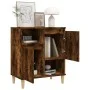 Sideboard aus geräuchertem Eichensperrholz, 60 x 35 x 70 cm von vidaXL, Sideboards - Ref: Foro24-821145, Preis: 71,16 €, Raba...