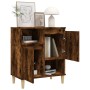 Sideboard aus geräuchertem Eichensperrholz, 60 x 35 x 70 cm von vidaXL, Sideboards - Ref: Foro24-821145, Preis: 72,25 €, Raba...