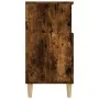 Sideboard aus geräuchertem Eichensperrholz, 60 x 35 x 70 cm von vidaXL, Sideboards - Ref: Foro24-821145, Preis: 71,16 €, Raba...