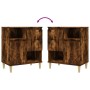 Sideboard aus geräuchertem Eichensperrholz, 60 x 35 x 70 cm von vidaXL, Sideboards - Ref: Foro24-821145, Preis: 72,25 €, Raba...