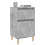 Nachttische 2 Stück betongrau 40x35x70 cm von vidaXL, Nachttische - Ref: Foro24-819701, Preis: 77,26 €, Rabatt: %