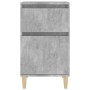 Nachttische 2 Stück betongrau 40x35x70 cm von vidaXL, Nachttische - Ref: Foro24-819701, Preis: 77,26 €, Rabatt: %