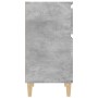 Nachttische 2 Stück betongrau 40x35x70 cm von vidaXL, Nachttische - Ref: Foro24-819701, Preis: 77,26 €, Rabatt: %