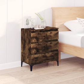 Sideboard aus geräuchertem Eichensperrholz, 60 x 35 x 70 cm von vidaXL, Sideboards - Ref: Foro24-823053, Preis: 57,95 €, Raba...