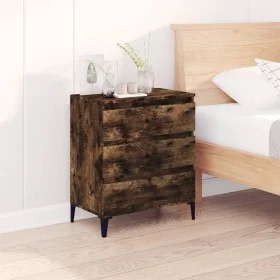 Smoked oak plywood sideboard 60x35x70 cm by vidaXL, Sideboards - Ref: Foro24-823053, Price: 57,25 €, Discount: %