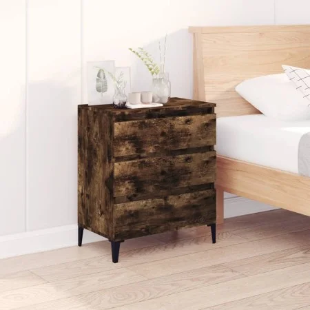 Smoked oak plywood sideboard 60x35x70 cm by vidaXL, Sideboards - Ref: Foro24-823053, Price: 57,25 €, Discount: %