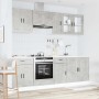 Conjunto de armarios de cocina "Porto" de 8 piezas en madera de