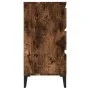 Sideboard aus geräuchertem Eichensperrholz, 60 x 35 x 70 cm von vidaXL, Sideboards - Ref: Foro24-823053, Preis: 57,25 €, Raba...