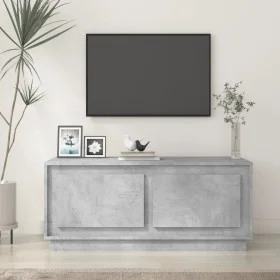 Mesa de centro madera contrachapada gris hormigón 102x50x44 cm de vidaXL, Mesas de centro - Ref: Foro24-819880, Precio: 54,73...