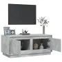 Mesa de centro madera contrachapada gris hormigón 102x50x44 cm de vidaXL, Mesas de centro - Ref: Foro24-819880, Precio: 54,73...