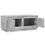 Couchtisch aus grauem Betonsperrholz 102x50x44 cm von vidaXL, Couchtisch - Ref: Foro24-819880, Preis: 65,03 €, Rabatt: %
