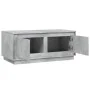 Mesa de centro madera contrachapada gris hormigón 102x50x44 cm de vidaXL, Mesas de centro - Ref: Foro24-819880, Precio: 54,73...