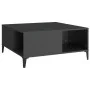 Couchtisch aus schwarzem Sperrholz, 80 x 80 x 36,5 cm von vidaXL, Couchtisch - Ref: Foro24-821101, Preis: 73,41 €, Rabatt: %