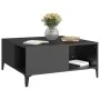 Couchtisch aus schwarzem Sperrholz, 80 x 80 x 36,5 cm von vidaXL, Couchtisch - Ref: Foro24-821101, Preis: 73,41 €, Rabatt: %