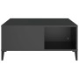 Couchtisch aus schwarzem Sperrholz, 80 x 80 x 36,5 cm von vidaXL, Couchtisch - Ref: Foro24-821101, Preis: 74,11 €, Rabatt: %