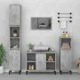 Betongrauer Sperrholz-Waschbeckenschrank, 80 x 33 x 60 cm von vidaXL, Badezimmerwaschtische - Ref: Foro24-821296, Preis: 68,4...