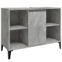 Betongrauer Sperrholz-Waschbeckenschrank, 80 x 33 x 60 cm von vidaXL, Badezimmerwaschtische - Ref: Foro24-821296, Preis: 68,4...