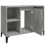 Betongrauer Sperrholz-Waschbeckenschrank, 80 x 33 x 60 cm von vidaXL, Badezimmerwaschtische - Ref: Foro24-821296, Preis: 68,4...