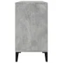Betongrauer Sperrholz-Waschbeckenschrank, 80 x 33 x 60 cm von vidaXL, Badezimmerwaschtische - Ref: Foro24-821296, Preis: 68,4...