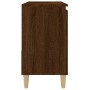 Badezimmerschrank aus braunem Eichensperrholz, 65 x 33 x 60 cm von vidaXL, Badezimmermöbel - Ref: Foro24-819827, Preis: 69,50...
