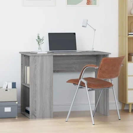 Sonoma grauer Sperrholzschreibtisch 100x55x75 cm von vidaXL, Schreibtische - Ref: Foro24-823030, Preis: 64,48 €, Rabatt: %