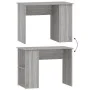 Sonoma grauer Sperrholzschreibtisch 100x55x75 cm von vidaXL, Schreibtische - Ref: Foro24-823030, Preis: 64,48 €, Rabatt: %