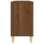 Waschbeckenschrank aus braunem Eichensperrholz, 80 x 33 x 60 cm von vidaXL, Badezimmerwaschtische - Ref: Foro24-821291, Preis...