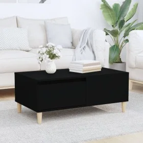 Couchtisch aus Sperrholz schwarz 90x50x36,5 cm von vidaXL, Couchtisch - Ref: Foro24-821109, Preis: 47,69 €, Rabatt: %