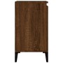 Armario de lavabo madera contrachapada roble marrón 58x33x60 cm de vidaXL, Tocadores de baño - Ref: Foro24-821267, Precio: 61...