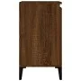 Waschbeckenschrank aus braunem Eichensperrholz 58x33x60 cm von vidaXL, Badezimmerwaschtische - Ref: Foro24-821267, Preis: 59,...