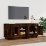 Mueble para TV madera contrachapada roble ahumado 102x35x45 cm de vidaXL, Muebles TV - Ref: Foro24-819865, Precio: 61,76 €, D...